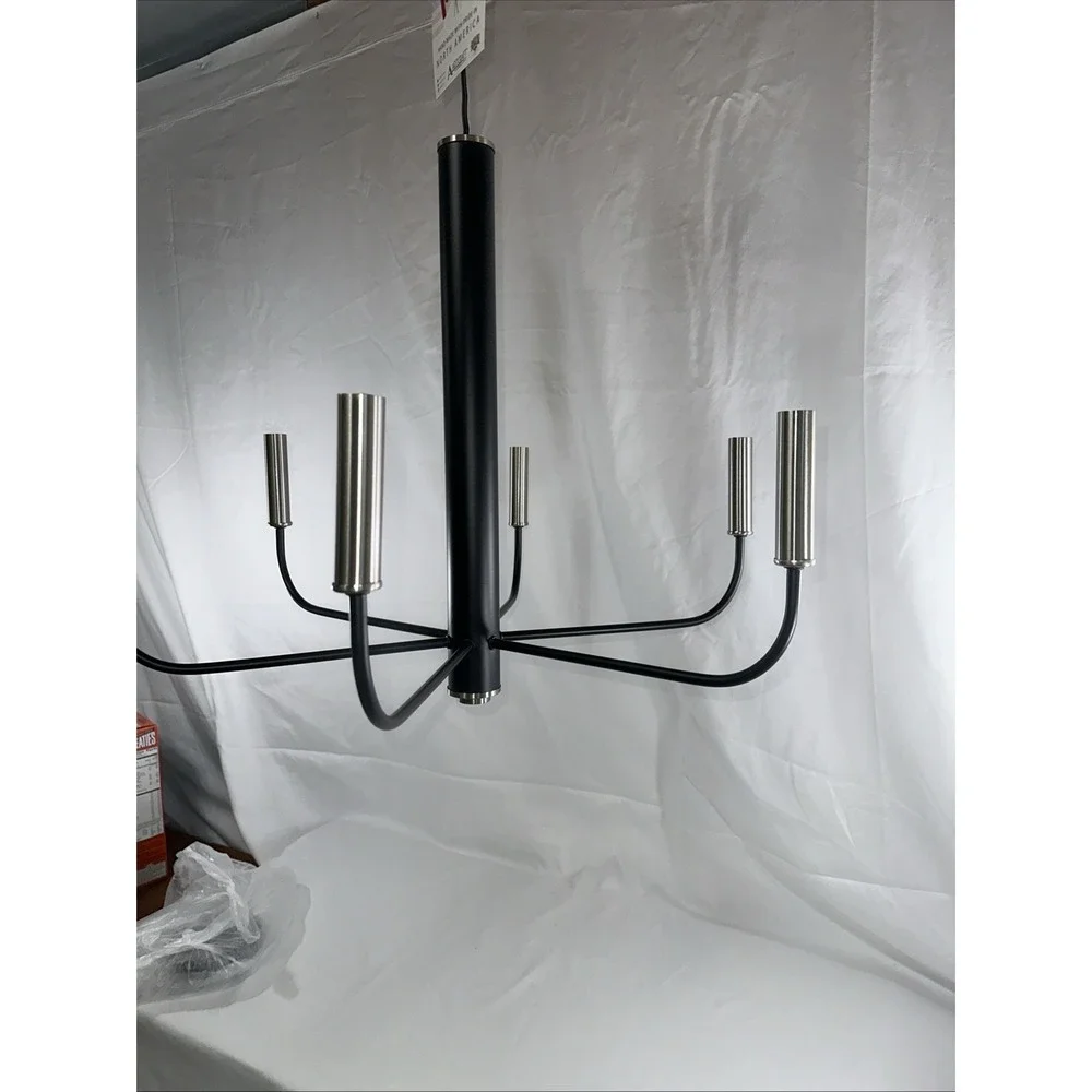 NEW Artcraft Lighting AC10626 Verona Collection Flush Mount Brushed Nickel - Picture 6 of 8